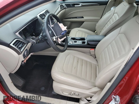2017 Ford Fusion SE with VIN 3FA6P0T9XHR256373, listed as a Copart auction lot 63123085 with 76,524 mi miles and Salvage title. Bid and sale history available at DreamBid. Image 7.