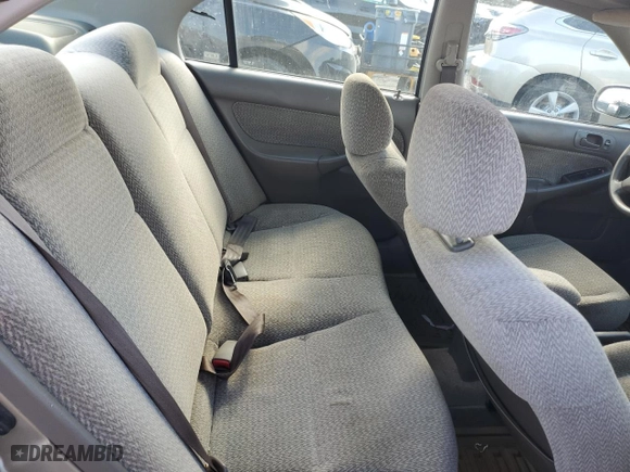 2000 Honda Civic EX with VIN 1HGEJ8641YL041342, listed as a Copart auction lot 43984405 with 163,346 mi miles and Salvage Title. Bid and sale history available at carsss.com. Image 10.