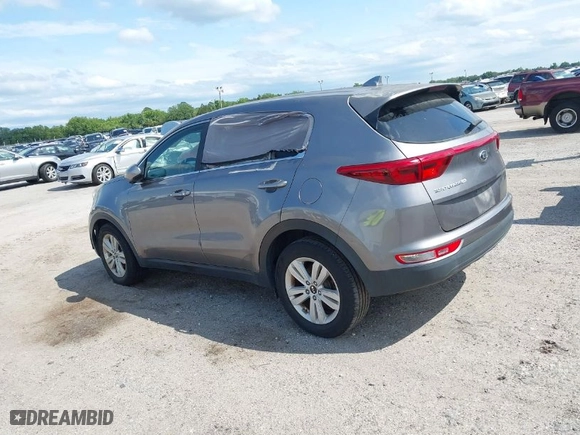 2019 Kia Sportage LX with VIN KNDPM3AC9K7562003, listed as a IAAI auction lot 41998076 with 1 mi miles. Bid and sale history available at carsss.com. Image 13.