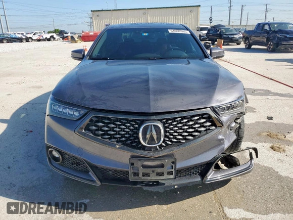 2018 Acura TLX w/A-SPEC Pkg with VIN 19UUB2F69JA010803, listed as a Copart auction lot 54090365 with 96,961 mi miles and Salvage title. Bid and sale history available at DreamBid. Image 5.