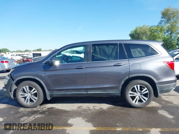 2016 Honda Pilot EX-L with VIN 5FNYF6H56GB007650, listed as a IAAI auction lot 42343914 with 147,354 mi miles and . Bid and sale history available at DreamBid. Image 14.