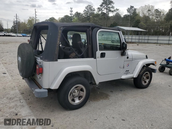 2003 Jeep Wrangler X with VIN 1J4FA39S13P366200, listed as a Copart auction lot 50407055 with 206,484 mi miles and Clean Title. Bid and sale history available at carsss.com. Image 3.