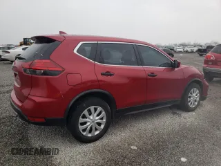 2017 Nissan Rogue S with VIN JN8AT2MT1HW394696, listed as a Copart auction lot 47832245 with 267,646 mi miles and Salvage Title. Bid and sale history available at carsss.com. Image 3.