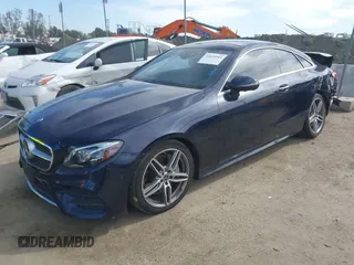 2018 Mercedes-Benz E-Class E 400 with VIN WDD1J6FB9JF067942, listed as a IAAI auction lot 41635911 with 38,478 mi miles. Bid and sale history available at carsss.com. Image 18.