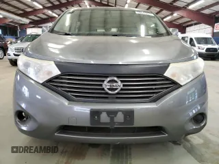 2014 Nissan Quest SV z VIN JN8AE2KP3E9101715, wystawiony jako Copart lot #59812295 z przebiegiem 127 766 mil mil oraz Czysty tytuł • Clean title. Historia ofert i sprzedaży dostępna na DreamBid. Obrazek 5.