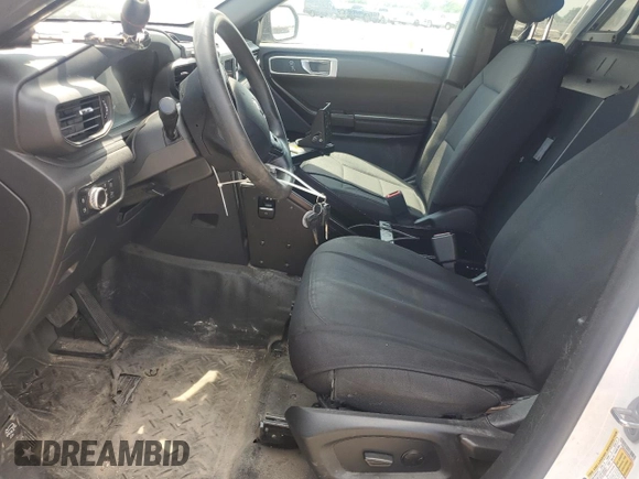 2021 Ford Police Interceptor Utility z VIN 1FM5K8AW8MNA12077, wystawiony jako Copart lot #53442315 z przebiegiem 89 128 mil mil oraz Szkoda całkowita • Salvage title. Historia ofert i sprzedaży dostępna na DreamBid. Obrazek 7.