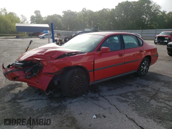 2004 Chevrolet Impala with VIN 2G1WF52E749145863, listed as a Copart auction lot 56551995 with 224,117 mi miles and Salvage title. Bid and sale history available at DreamBid. Image 1.