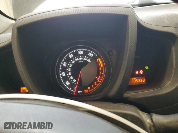 2012 Scion xD with VIN JTKKU4B43C1024191, listed as a Copart auction lot 52533265 with 135,363 mi miles and Clean Title. Bid and sale history available at DreamBid. Image 9.