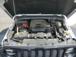 2021 Jeep Wrangler Unlimited Willys z VIN 1C4HJXDN3MW731183, wystawiony jako Copart lot #56769575 z przebiegiem 34 624 mil mil oraz Szkoda całkowita • Salvage title. Historia ofert i sprzedaży dostępna na DreamBid. Obrazek 11.