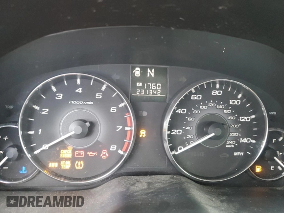 2011 Subaru Legacy Premium with VIN 4S3BMBF60B3244897, listed as a Copart auction lot 82668994 with 231,342 mi miles and Clean title. Bid and sale history available at DreamBid. Image 9.