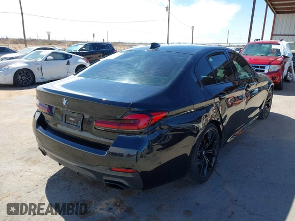 2021 BMW 5 Series 540i with VIN WBA53BJ03MWX05432, listed as a IAAI auction lot 41664361 with Not Provided miles and . Bid and sale history available at DreamBid. Image 4.