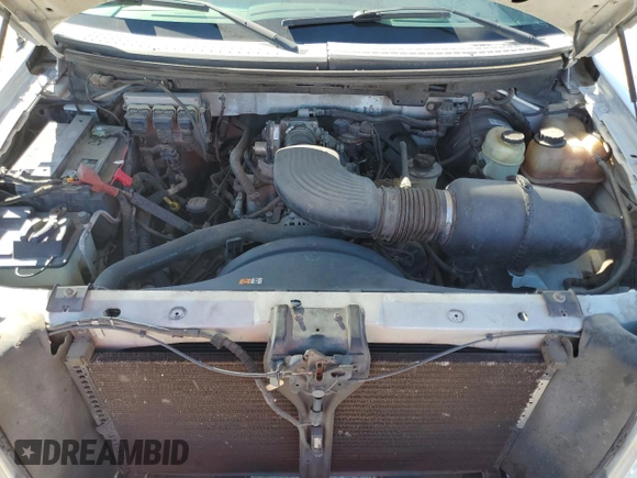 2006 Ford F-150 STX with VIN 1FTRX02W46KC45336, listed as a Copart auction lot 46546915 with 167,228 mi miles and Salvage title. Bid and sale history available at DreamBid. Image 11.
