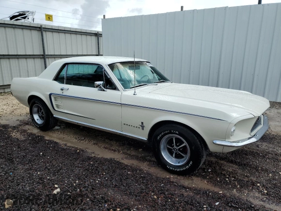 1967 Ford Mustang с VIN 7R01C191576, выставлен на аукционе Copart как лот 46864295 с пробегом 2 767 миль миль и Чистый • Clean title. История ставок и продаж доступна на DreamBid. Изображение 4.