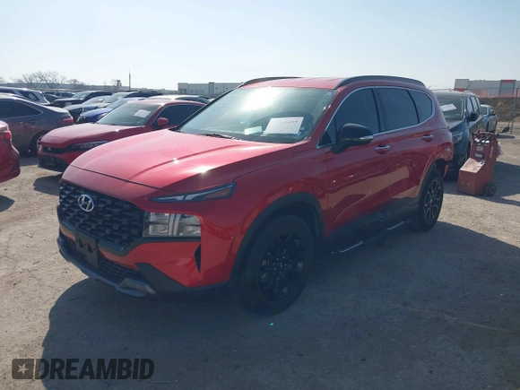 2023 Hyundai Santa Fe XRT with VIN 5NMS64AJ0PH542747, listed as a IAAI auction lot 41808095 with 24,922 mi miles. Bid and sale history available at carsss.com. Image 18.