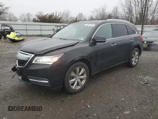 2016 Acura MDX Advance z VIN 5FRYD4H90GB006568, wystawiony jako Copart lot #48847405 z przebiegiem 152 068 mil mil oraz Szkoda całkowita • Salvage title. Historia ofert i sprzedaży dostępna na DreamBid. Obrazek 1.