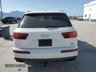 2018 Audi Q7 Prestige with VIN WA1VABF79JD029276, listed as a Copart auction lot 59538445 with 84,705 mi miles and Salvage title. Bid and sale history available at DreamBid. Image 6.
