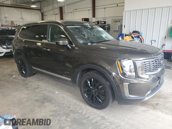 2021 Kia Telluride SX с VIN 5XYP5DHCXMG096855, выставлен на аукционе Copart как лот 54101335 с пробегом 89 758 миль миль и Списание • Salvage title. История ставок и продаж доступна на DreamBid. Изображение 4.