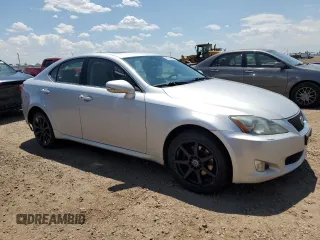 2010 Lexus IS 250 with VIN JTHCF5C28A5039010, listed as a Copart auction lot 62735825 with 256,061 mi miles and Clean title. Bid and sale history available at DreamBid. Image 4.