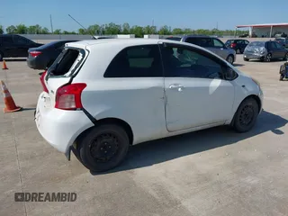 2007 Toyota Yaris with VIN JTDJT923875071287, listed as a IAAI auction lot 41996873 with 184,647 mi miles. Bid and sale history available at carsss.com. Image 4.