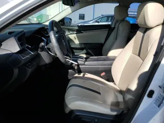 2020 Honda Civic Sedan Touring with VIN 19XFC1F95LE011214, listed as a Copart auction lot 42718735 with 81,185 mi miles and Salvage Title. Bid and sale history available at carsss.com. Image 7.