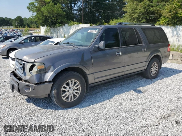 2013 Ford Expedition EL Limited with VIN 1FMJK1K52DEF32903, listed as a Copart auction lot 69461334 with 172,820 mi miles and Salvage Title. Bid and sale history available at carsss.com. Image 1.