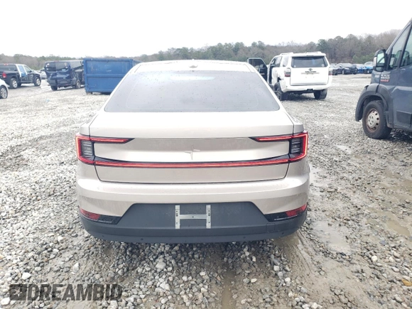 2024 Polestar 2 z VIN YSMFE3KA2RL234238, wystawiony jako Copart lot #41375605 z przebiegiem 8806 mil mil oraz Szkody całkowita. Historia ofert i sprzedaży dostępna na DreamBid. Obrazek 6.