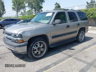 2002 Chevrolet Tahoe LS with VIN 1GNEC13Z22R173568, listed as a IAAI auction lot 42477491 with 277,090 mi miles and . Bid and sale history available at DreamBid. Image 2.