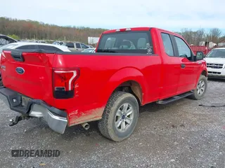2017 Ford F-150 XL with VIN 1FTEX1C8XHKC88988, listed as a IAAI auction lot 41866592 with 121,709 mi miles. Bid and sale history available at carsss.com. Image 4.