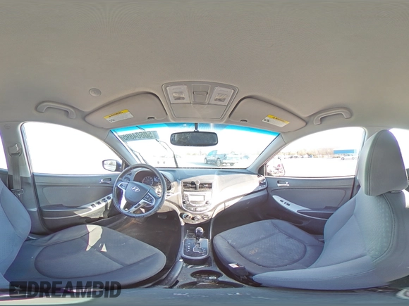 2012 Hyundai Accent SE with VIN KMHCU5AE7CU027245, listed as a Copart auction lot 50604895 with 153,842 mi miles and Clean title. Bid and sale history available at DreamBid. Image 13.