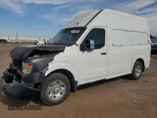 2021 Nissan NV Cargo SV with VIN 1N6AF0LYXMN805479, listed as a Copart auction lot 56770555 with 119,268 mi miles and Salvage title. Bid and sale history available at DreamBid. Image 1.