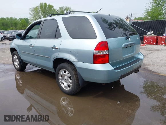 2002 Acura MDX with VIN 2HNYD18242H535635, listed as a IAAI auction lot 42123568 with 170,057 mi miles. Bid and sale history available at carsss.com. Image 3.