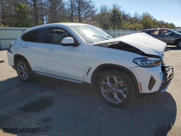 2022 BMW X4 xDrive30i with VIN 5UX33DT07N9N05218, listed as a Copart auction lot 74737104 with NaN miles and Non Repairable. Bid and sale history available at carsss.com. Image 4.