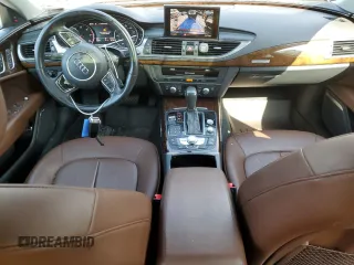2017 Audi A7 Premium Plus with VIN WAUW2AFC1HN039185, listed as a Copart auction lot 55632224 with 75,116 mi miles and Salvage Title. Bid and sale history available at carsss.com. Image 8.