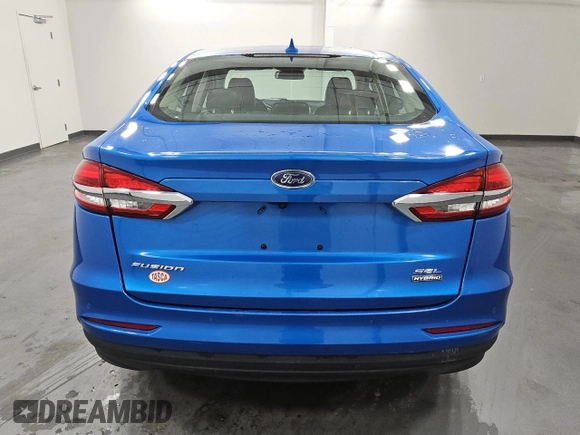 2020 Ford Fusion Hybrid SEL with VIN 3FA6P0MU2LR203792, listed as a Copart auction lot 48302105 with 83,383 mi miles and Clean Title. Bid and sale history available at carsss.com. Image 6.