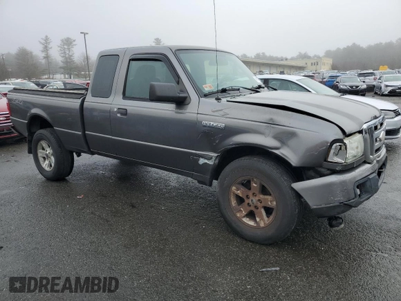 2006 Ford Ranger XLT with VIN 1FTZR45E16PA44050, listed as a Copart auction lot 48147895 with 156,710 mi miles and Salvage Title. Bid and sale history available at carsss.com. Image 4.