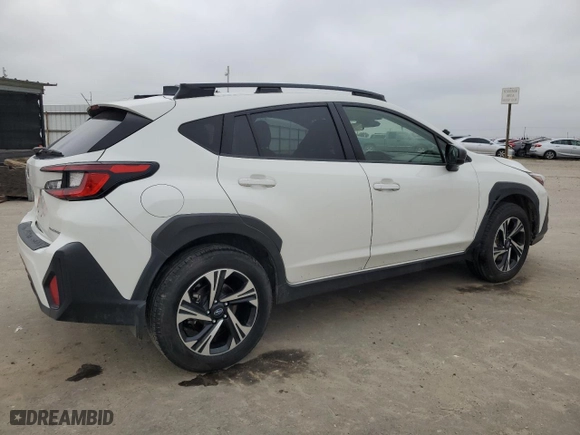 2024 Subaru Crosstrek Premium with VIN JF2GUADC1RH232667, listed as a Copart auction lot 46154615 with 65,823 mi miles and Salvage Title. Bid and sale history available at carsss.com. Image 3.
