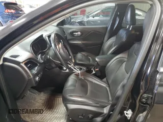 2020 Jeep Cherokee Limited with VIN 1C4PJMDX6LD656243, listed as a Copart auction lot 51842845 with 55,515 mi miles and Salvage Title. Bid and sale history available at carsss.com. Image 7.