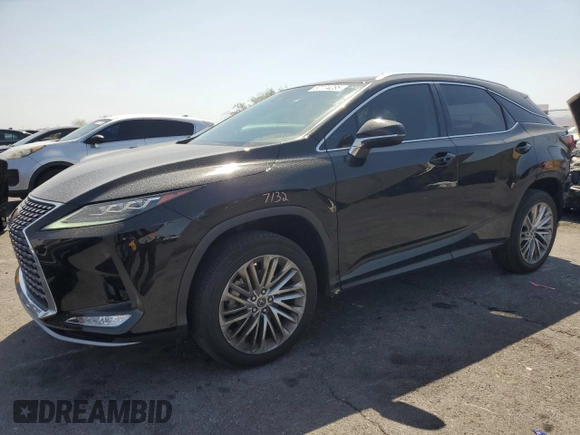 2020 Lexus RX 350 with VIN 2T2JZMAA8LC163543, listed as a Copart auction lot 57774285 with 72,794 mi miles and Salvage title. Bid and sale history available at DreamBid. Image 1.
