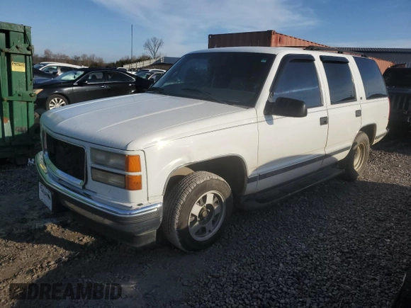 1999 GMC Yukon with VIN 1GKEC13R6XJ808715, listed as a Copart auction lot 83407094 with 340,933 mi miles and Salvage Title. Bid and sale history available at carsss.com. Image 1.