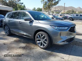 2024 Acura MDX Technology z VIN 5J8YD9H42RL005765, wystawiony jako IAAI lot #42261291 z przebiegiem 6 117 mil mil oraz . Historia ofert i sprzedaży dostępna na DreamBid. Obrazek 1.