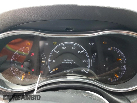 2018 Jeep Grand Cherokee Limited with VIN 1C4RJFBG8JC106374, listed as a Copart auction lot 58212965 with 61,813 mi miles and Salvage title. Bid and sale history available at DreamBid. Image 9.