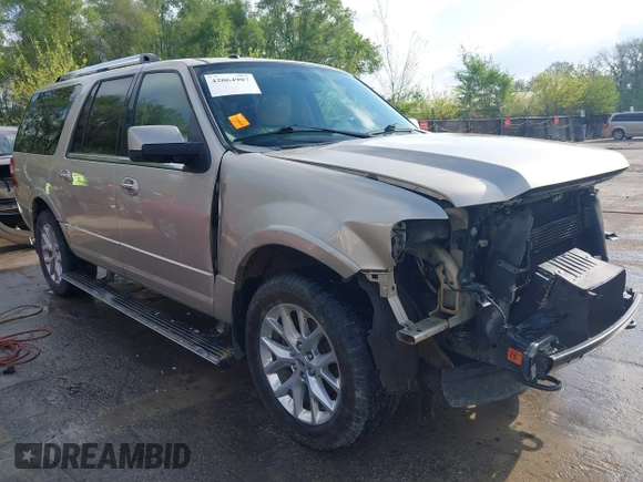 2017 Ford Expedition Max Limited с VIN 1FMJK2AT8HEA63473, выставлен на аукционе IAAI как лот 42064907 с пробегом 175 201 миль миль и . История ставок и продаж доступна на DreamBid. Изображение 1.