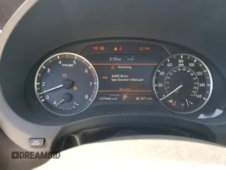 2019 Infiniti QX50 Essential with VIN 3PCAJ5M34KF103929, listed as a Copart auction lot 53356375 with 137,944 mi miles and Salvage title. Bid and sale history available at DreamBid. Image 9.