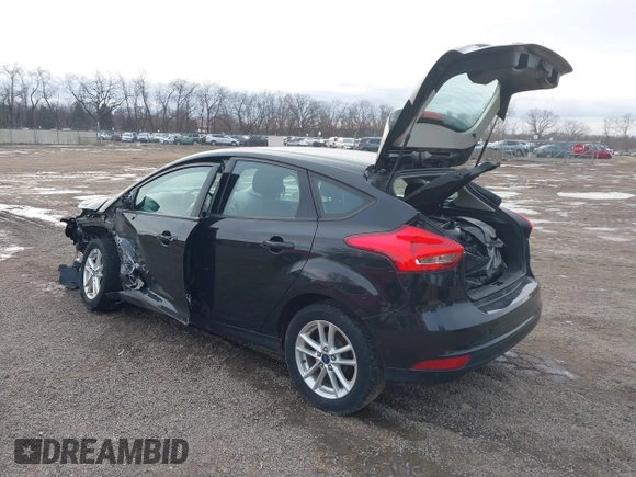 2015 Ford Focus SE with VIN 1FADP3K23FL373639, listed as a IAAI auction lot 41525834 with 62,170 mi miles. Bid and sale history available at carsss.com. Image 3.