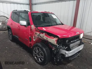 2017 Jeep Renegade Limited with VIN ZACCJADB6HPF68464, listed as a IAAI auction lot 42344138 with 91,521 mi miles and . Bid and sale history available at DreamBid. Image 6.