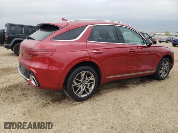 2022 Genesis GV70 2.5T z VIN KMUMADTB5NU072425, wystawiony jako Copart lot #54200445 z przebiegiem 41 199 mil mil oraz Szkoda całkowita • Salvage title. Historia ofert i sprzedaży dostępna na DreamBid. Obrazek 3.