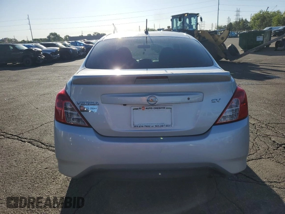 2019 Nissan Versa SV with VIN 3N1CN7AP0KL840887, listed as a Copart auction lot 56193595 with 85,801 mi miles and Salvage title. Bid and sale history available at DreamBid. Image 6.
