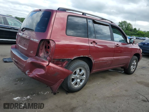 2005 Toyota Highlander z VIN JTEEP21A250113777, wystawiony jako Copart lot #58833735 z przebiegiem 176 285 mil mil oraz Szkoda całkowita • Salvage title. Historia ofert i sprzedaży dostępna na DreamBid. Obrazek 3.