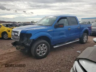 2014 Ford F-150 XL with VIN 1FTFW1EF1EKG42007, listed as a Copart auction lot 49148105 with 192,228 mi miles and Salvage Title. Bid and sale history available at carsss.com. Image 1.