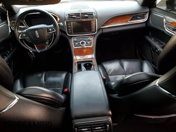 2017 Lincoln Continental Reserve with VIN 1LN6L9RP2H5602530, listed as a Copart auction lot 83245414 with 80,674 mi miles and Salvage Title. Bid and sale history available at carsss.com. Image 8.